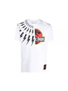 Jurassic Park Thunderbolt Short Sleeve T-Shirt White - NEIL BARRETT - BALAAN 1