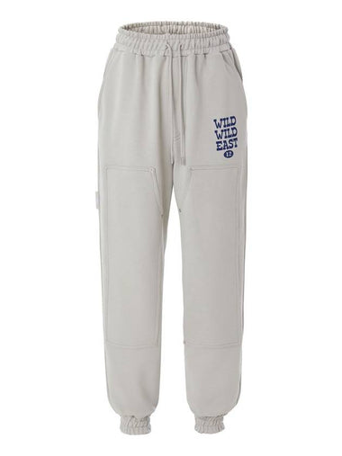 WWE Double Knee Carpenter Sweatpants Light Grey - IFELSE - BALAAN 1