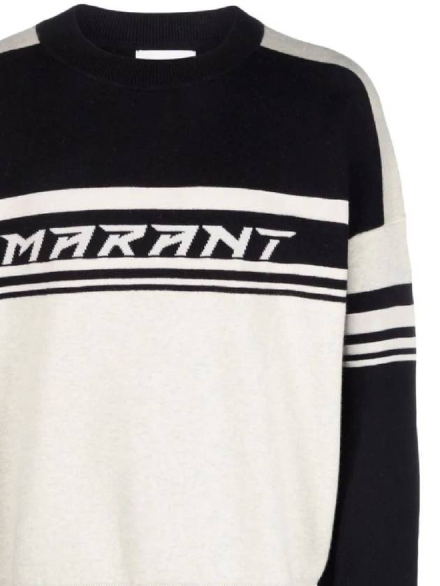 Colby Cotton Wool Knit Top - ISABEL MARANT - BALAAN 3