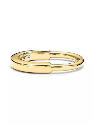 Tiffany Tiffany Tiffany lock ring ring yellow gold 72346572 - TIFFANY & CO. - BALAAN 1