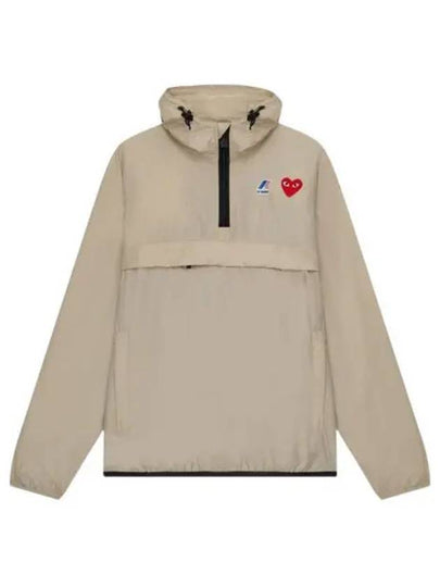 Logo Patch Anorak Beige - COMME DES GARCONS - BALAAN 2