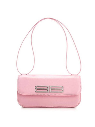 Gossip Calfskin Small Shoulder Bag Candy Pink - BALENCIAGA - BALAAN 1