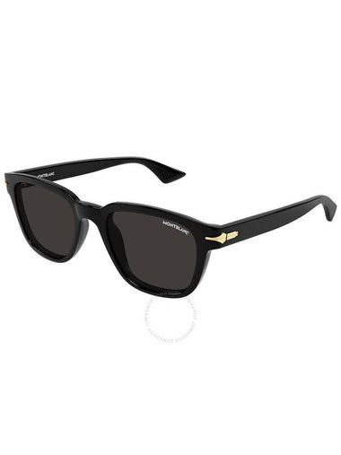 Montblanc Grey Square Men's Sunglasses MB0302S 006 53 - MONTBLANC - BALAAN 1