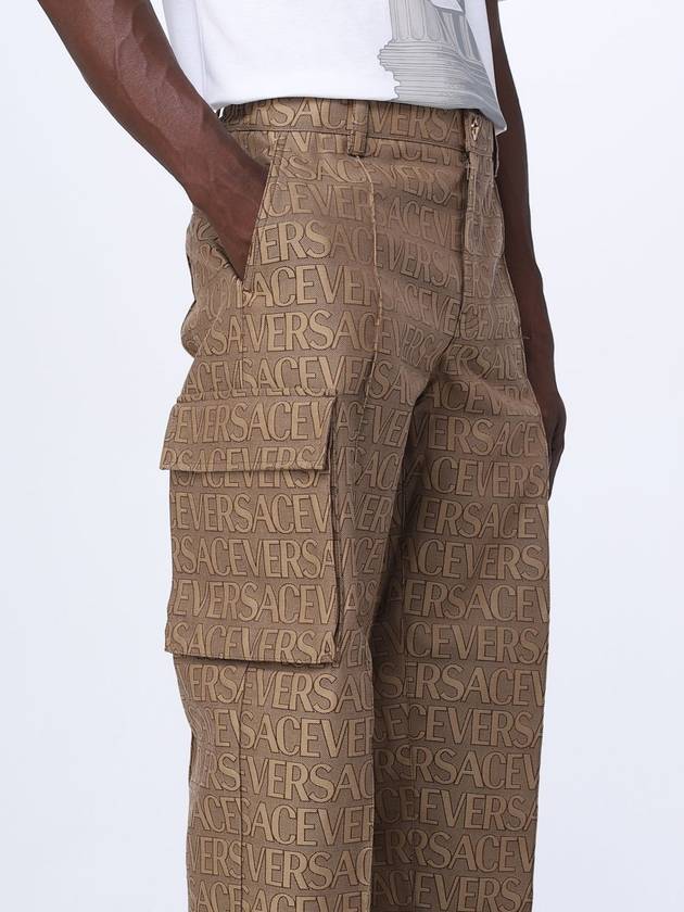 Versace Cargo Pants in cotton blend - VERSACE - BALAAN 5