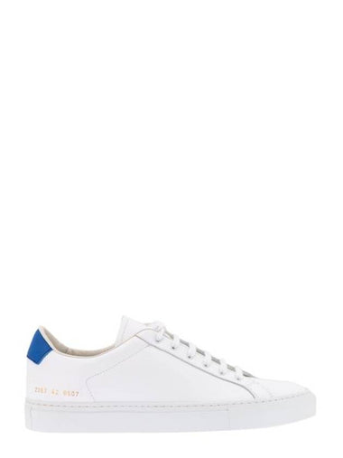 Retro Low Top Sneakers Blue White - COMMON PROJECTS - BALAAN 1