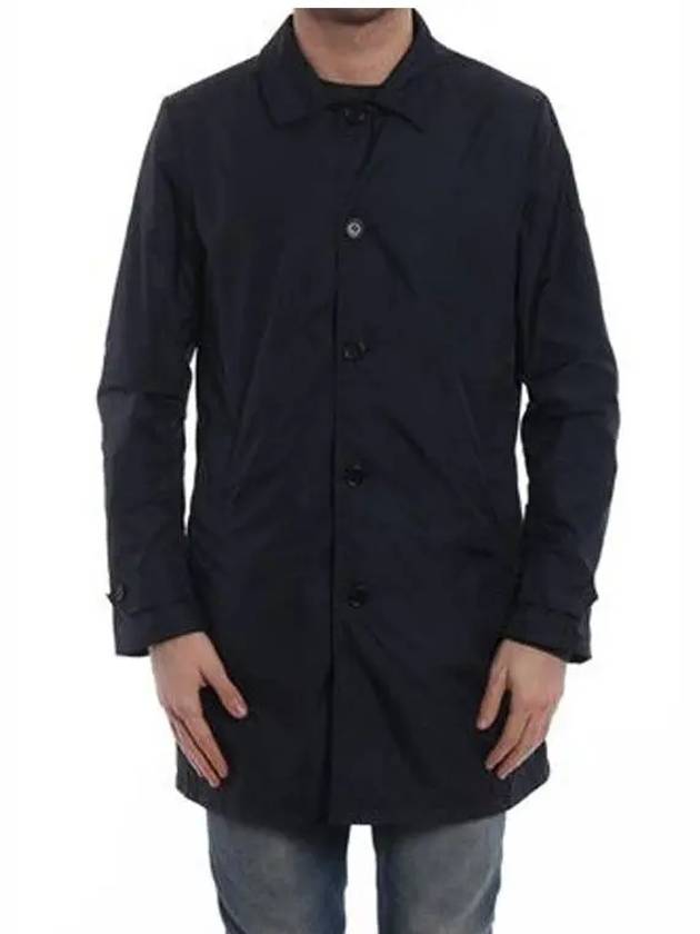 Men's Collar Raincoat Navy I236 7954 85101 - ASPESI - BALAAN 2