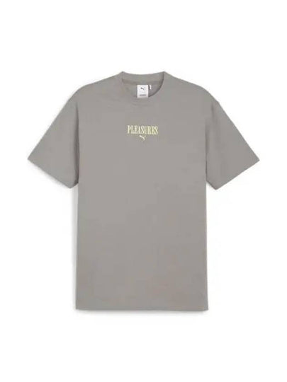 Pleasures Graphic Short Sleeve T-Shirt Grey - PUMA - BALAAN 2