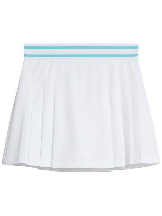 Isabel Pleated Skirt White - J.LINDEBERG - BALAAN 7