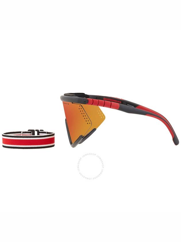 Carrera Red Multilayer Shield Unisex Sunglasses HYPERFIT 10/S 0BLX/UZ 99 - CARRERA - BALAAN 3