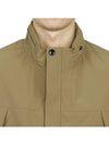 Shell R Lens Zip-Up Jacket Brown - CP COMPANY - BALAAN 8