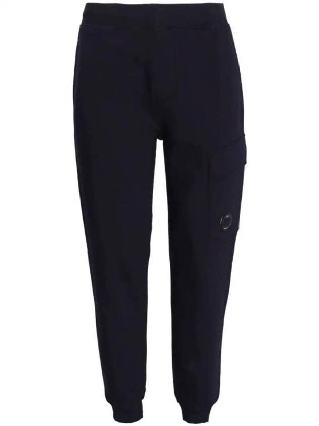 Diagonal Raised Fleece Track Pants Navy - CP COMPANY - BALAAN 2