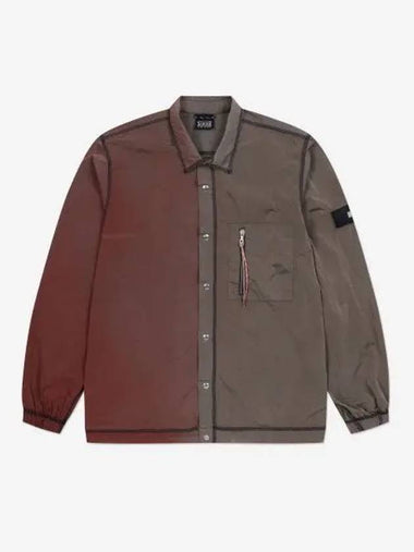 Spruce Nylon Shirt Rust STAR41110RST - ARIES - BALAAN 1