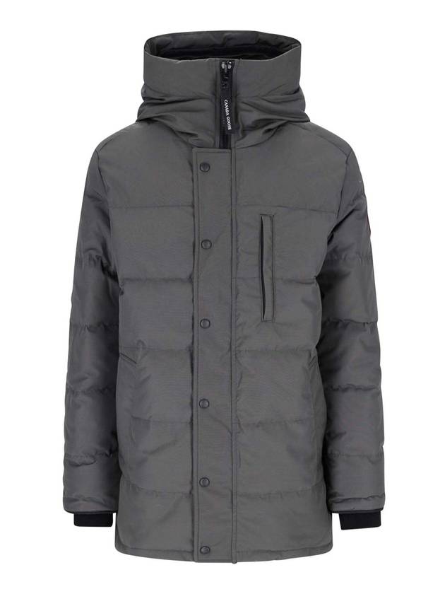 Carson Hooded Padding Parka Grey - CANADA GOOSE - BALAAN 1