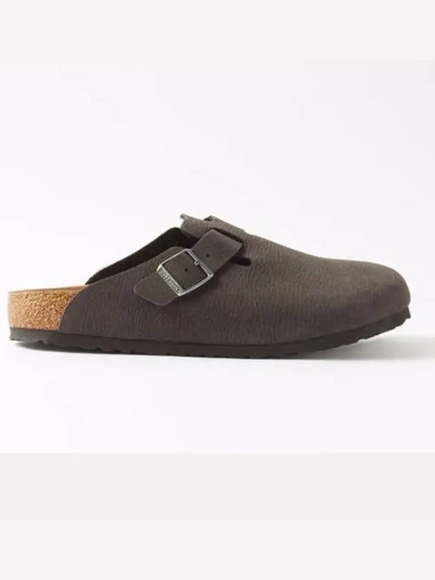 Boston Microfiber Desert Dust Bloafer Black - BIRKENSTOCK - BALAAN 2