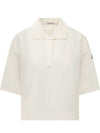 Logo Polo Shirt White - MONCLER - BALAAN 2