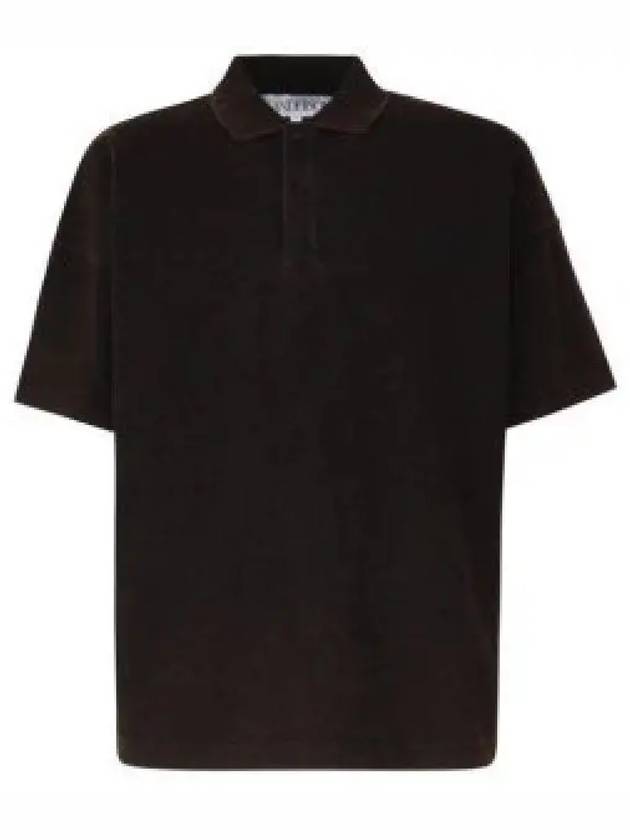 JW ANDERSON anchor embroidery polo shirt JO0196PG0960600 JO0196 PG0960 600 - JW ANDERSON - BALAAN