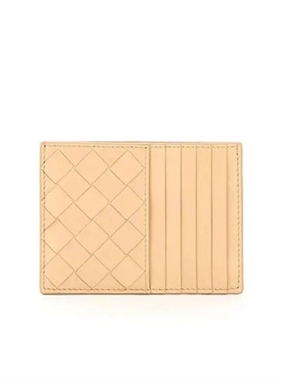 Intrecciato Card Wallet Almond - BOTTEGA VENETA - BALAAN 2