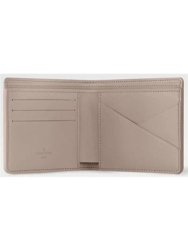 Multiple Monogram Taurillon Leather Half Wallet Rose Beige - LOUIS VUITTON - BALAAN 4