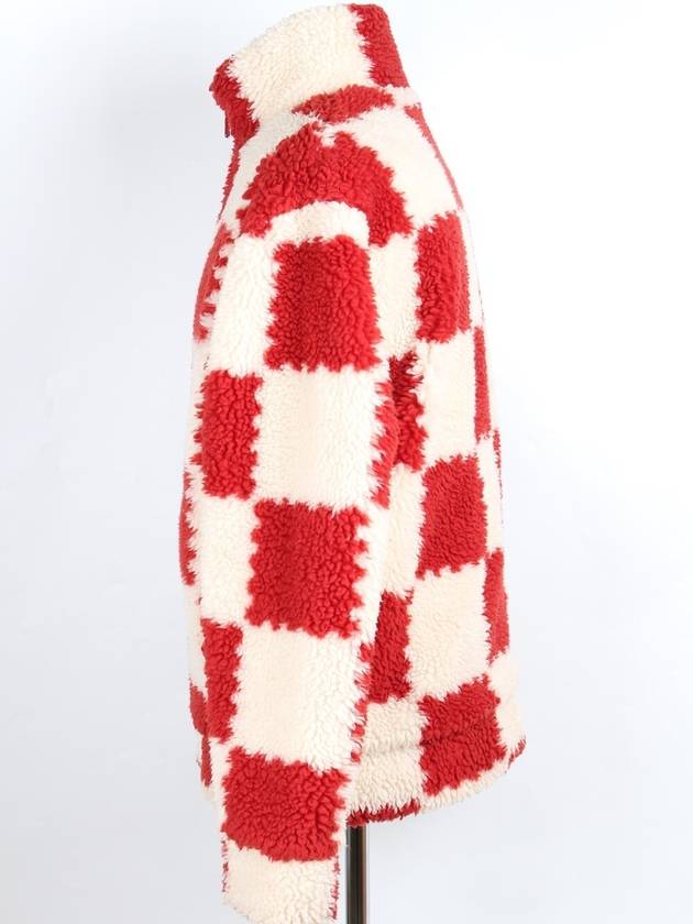 Nigo Damier Fleece Red M - LOUIS VUITTON - BALAAN 3