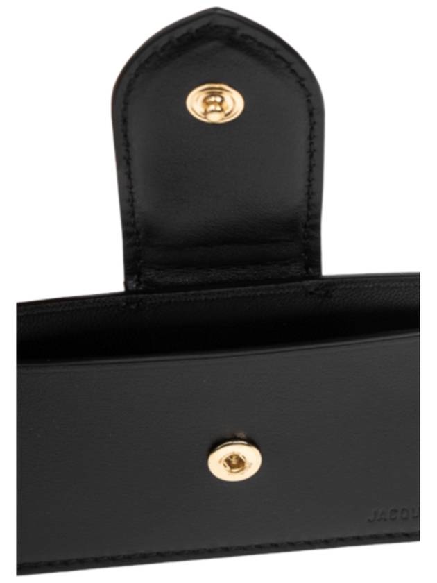 Le Porte Carte Bambino Flap Card Wallet  Black - JACQUEMUS - BALAAN 6