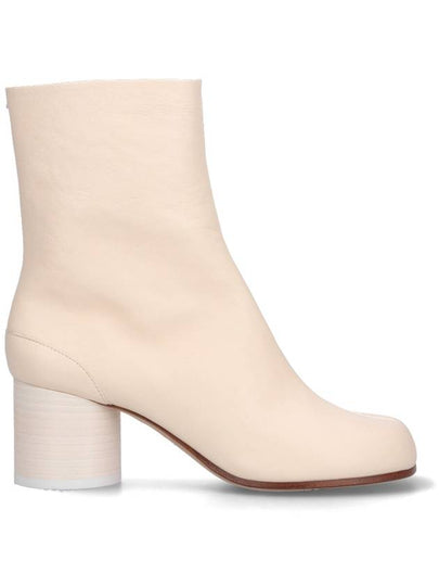 Tabi Lambskin Ankle Middle Boots Ivory - MAISON MARGIELA - BALAAN 2