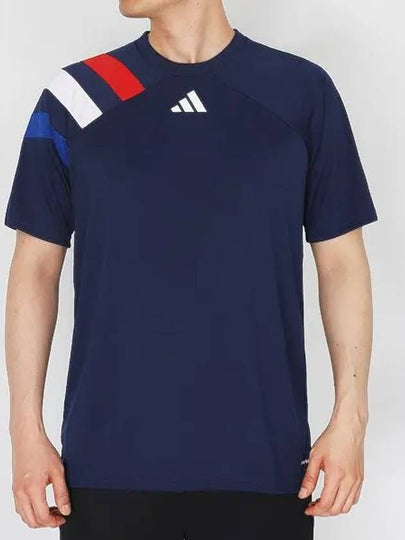 Portore 23 Jersey Short Sleeve T-Shirt Navy - ADIDAS - BALAAN 2