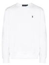 Embroidered Logo Pony Crew Neck Sweatshirt White - POLO RALPH LAUREN - BALAAN 2