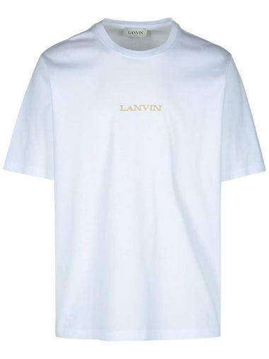 Lanvin White Cotton T-Shirt - LANVIN - BALAAN 1