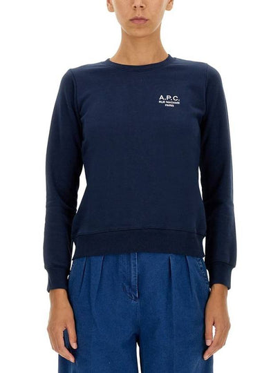 Skye Logo Sweatshirt Dark Navy - A.P.C. - BALAAN 2