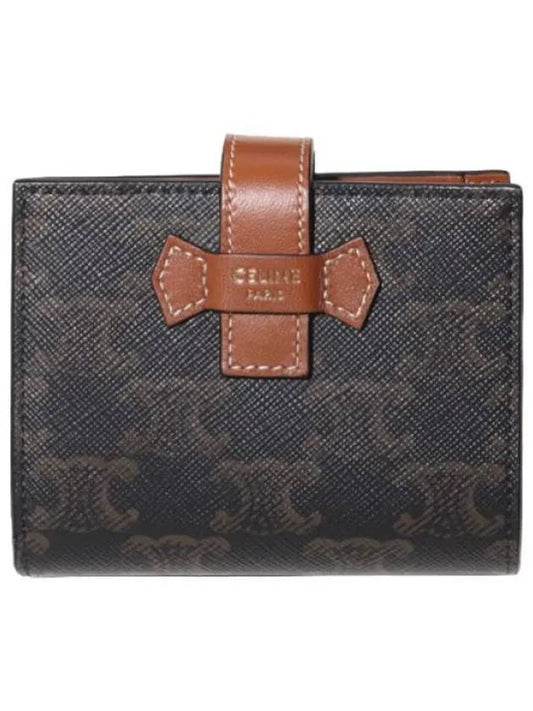 Triomphe Small Strap Wallet Women s Bicycle - CELINE - BALAAN 1