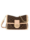 Dauphine Soft GM Monogram Canvas Shoulder Bag Brown - LOUIS VUITTON - BALAAN 1