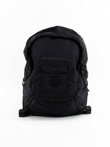 Logo Patch Macaio Backpack Bag 5A00008M3815 999 - MONCLER - BALAAN 1