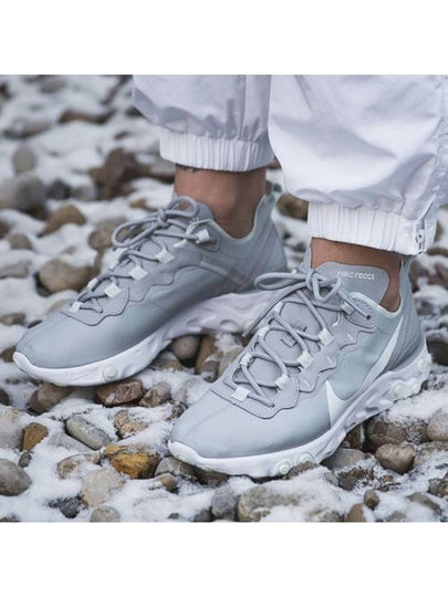 React Element 55 Low Top Sneakers Grey - NIKE - BALAAN 2