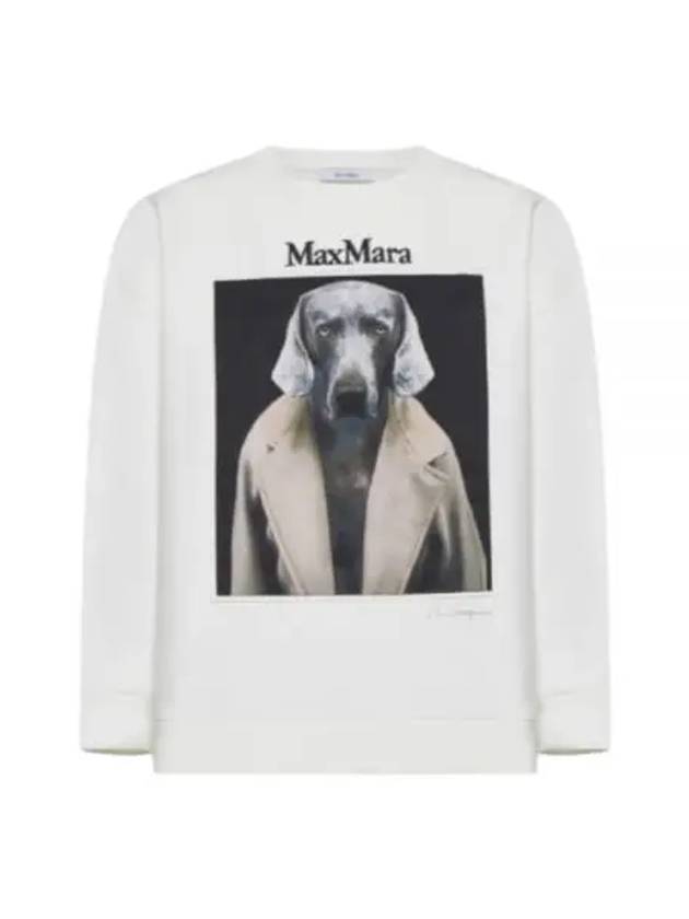 Bacco Long Sleeve T-Shirt White - MAX MARA - BALAAN 2