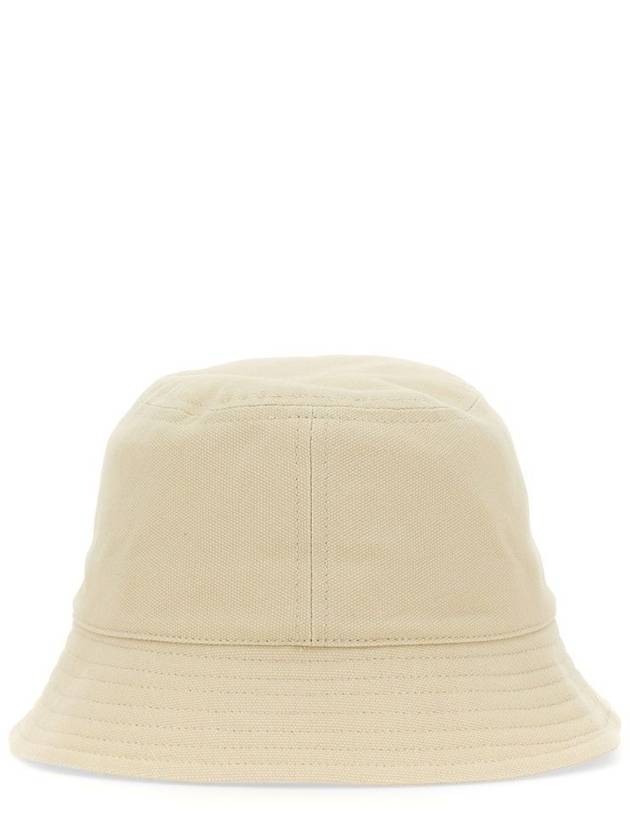 Haley Embroidered Logo Bucket Hat Ecru - ISABEL MARANT - BALAAN 3