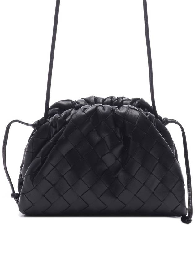 Intrecciato Mini Pouch Bag Black - BOTTEGA VENETA - BALAAN 2