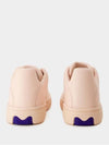 Box Leather Low-Top Sneakers Pink - BURBERRY - BALAAN 4