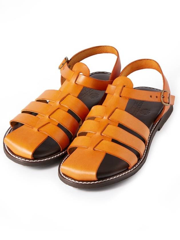 Women's Fisherman Sandals Venice Arancio - ANTICHI ROMANI - BALAAN 2