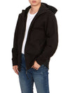 Men's Metropolis Series Hooded Jacket Black - CP COMPANY - BALAAN 7