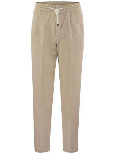 Straight Pants M291DE1710C6233 Beige - BRUNELLO CUCINELLI - BALAAN 2