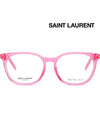 Glasses frame SL38 VL1 translucent pink horn rim - SAINT LAURENT - BALAAN 3