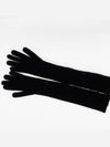 Women's knit luxury black gloves A2093005880006278 - MONCLER - BALAAN 3