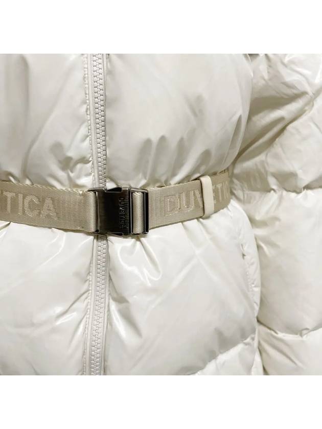 Belted Heavy Down Padding Ivory - DUVETICA - BALAAN 5