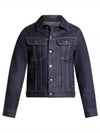 Cotton Denim Jacket Blue - TOM FORD - BALAAN 2