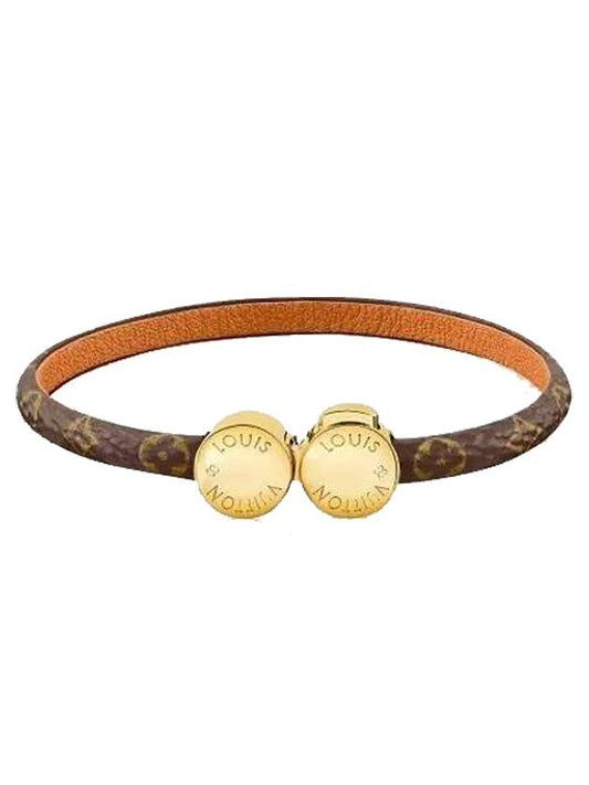 Historic Mini Monogram Bracelet Brown - LOUIS VUITTON - BALAAN.