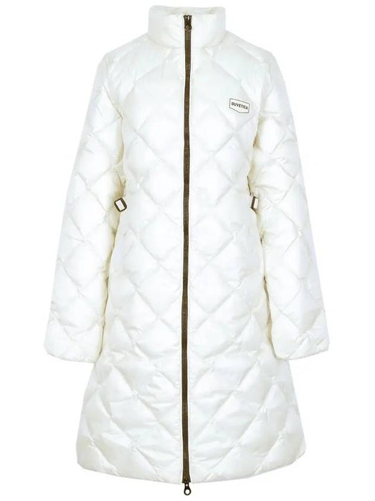 Women's Nosadella Quilted Long Padding Beige - DUVETICA - BALAAN 2