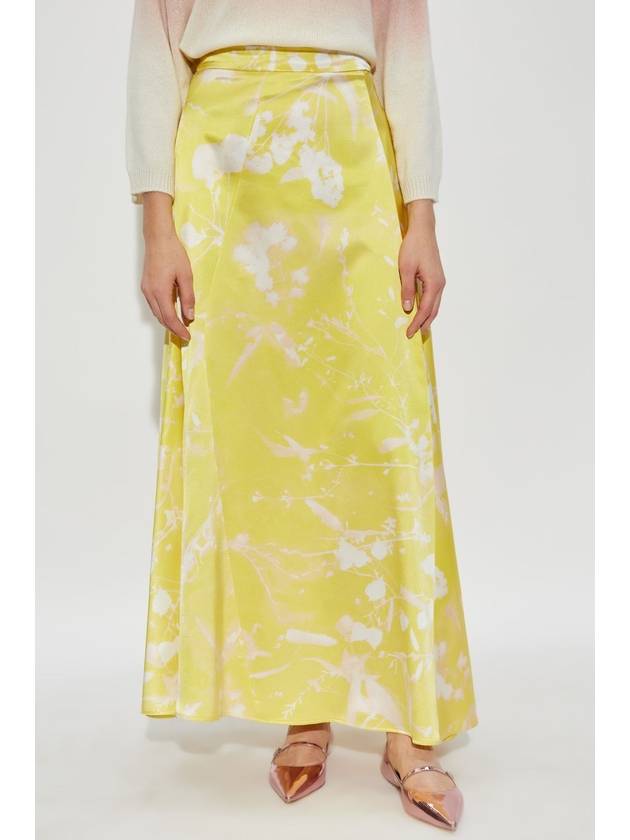 Fabiana Filippi Silk Skirt, Women's, Yellow - FABIANA FILIPPI - BALAAN 3