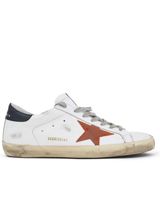 Men's Black Tab Superstar Low Top Sneakers White - GOLDEN GOOSE - BALAAN 1