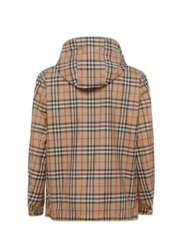 Reversible Vintage Check Hooded Jacket Archive Beige - BURBERRY - BALAAN 3