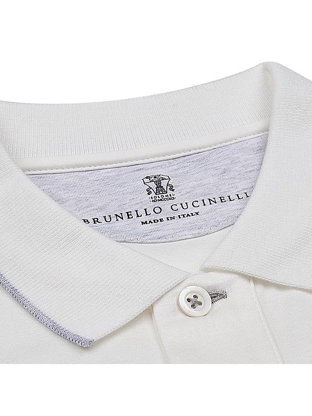 Men s Jersey Polo Shirt M0B139779G CC984 - BRUNELLO CUCINELLI - BALAAN 6